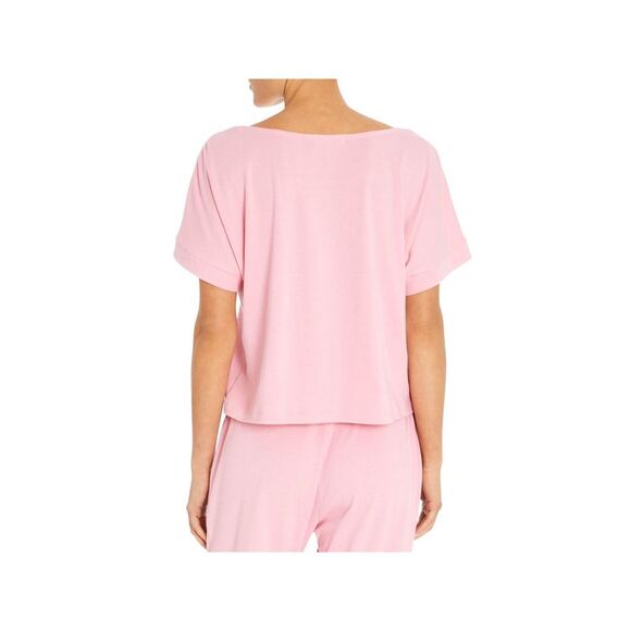 THREE DOTS Womens Short Sleeve Crew Neck Top - Picture 2 of 3